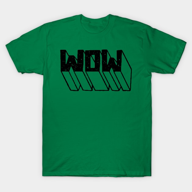 wow T-Shirt by MatthewTaylorWilson